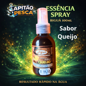 Essência Spray Biguá - Sabor Queijo - 100ml
